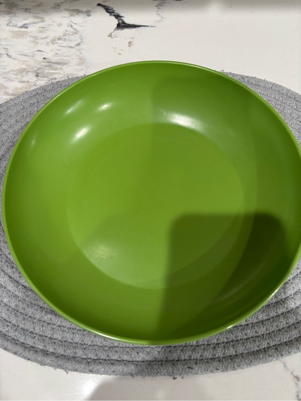 Vintage lime Green melamine pasta Bowl - Vibrant Home Dining Bowl set of 4